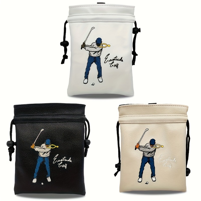 Golf Equipment Drawing - Sac de golf portable avec fermeture