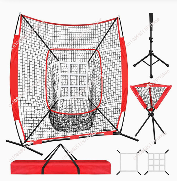 Practice Net Hitting - Filet de frappe de baseball portable