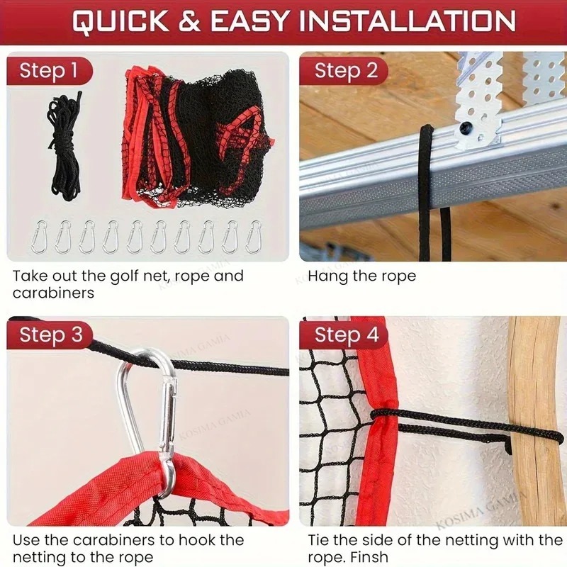 Filet de golf robuste 10x10FT  - Practice Net Hitting avis et prix