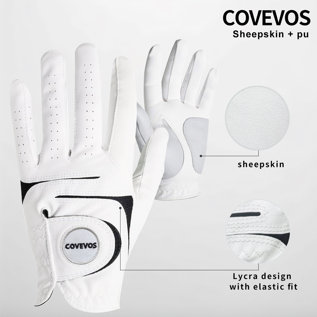 Gant de golf 1 pièce en PU de  - Golf Glove Cadet avis et prix