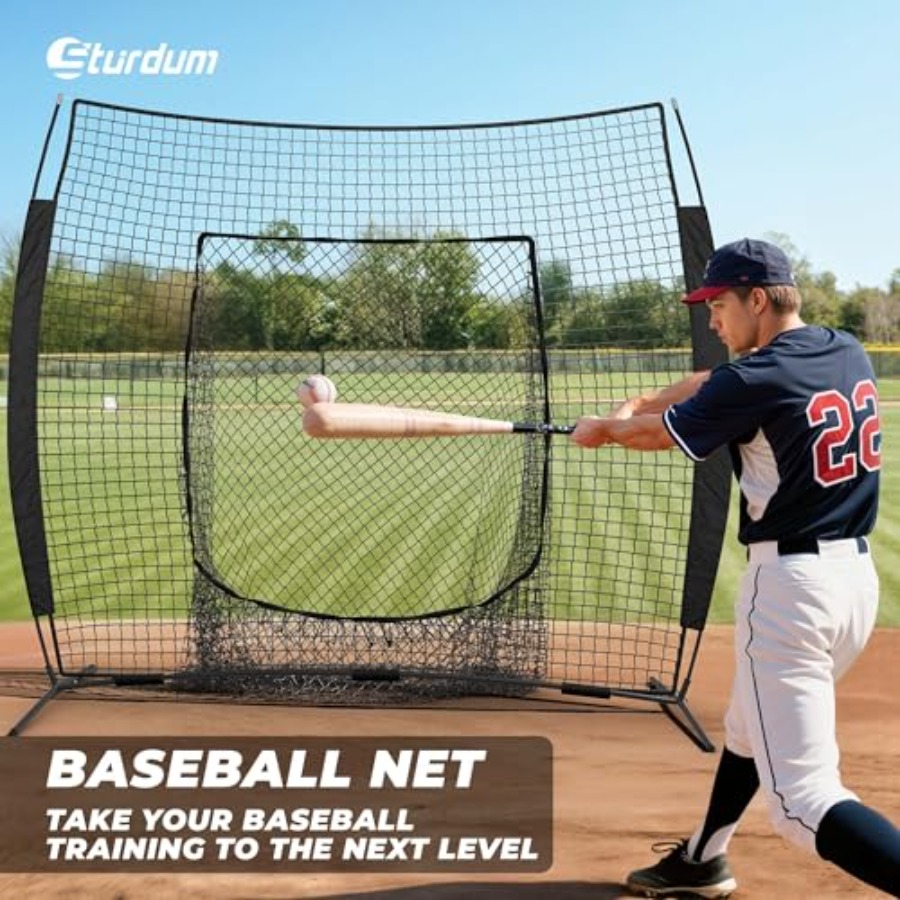 Filet de baseball de 7 x 7 pie - Practice Net Hitting avis et prix