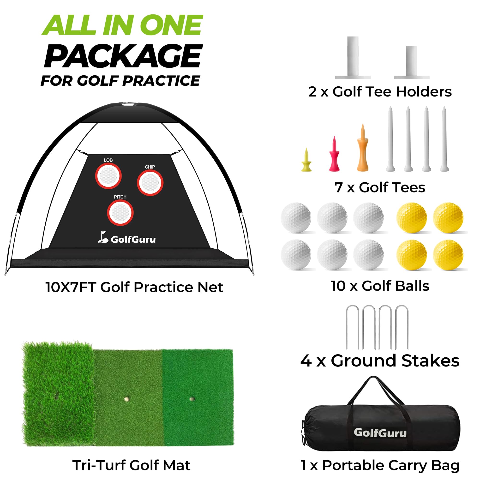 Filet d'entraînement de golf p - Practice Net Hitting avis et prix